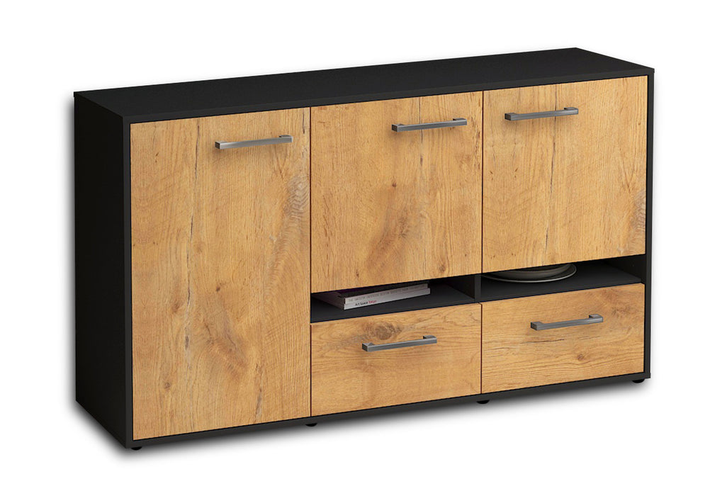 Sideboard Ebe, Eiche Seite (136x79x35cm) - Dekati GmbH