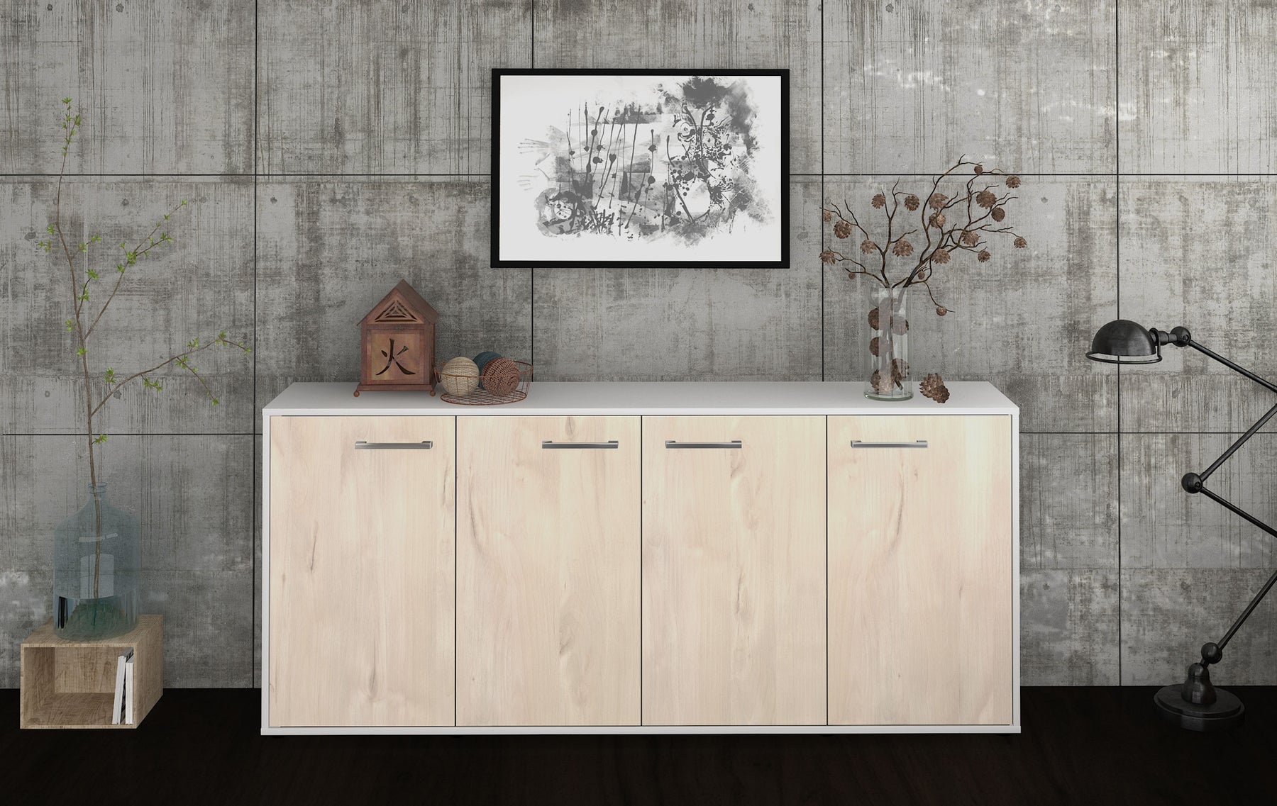 Sideboard Elana, Zeder Studio (180x79x35cm) - Dekati GmbH