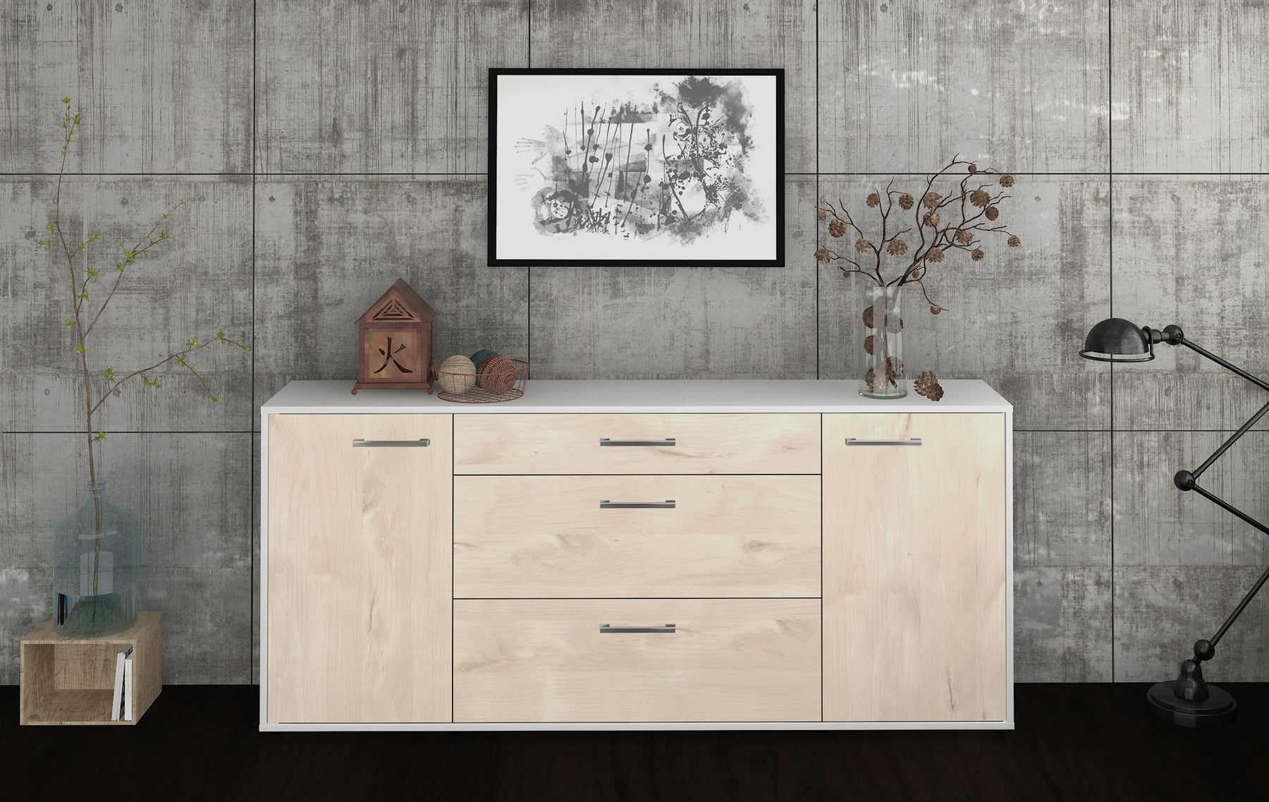 Sideboard Eleonora, Zeder Studio (180x79x35cm) - Dekati GmbH