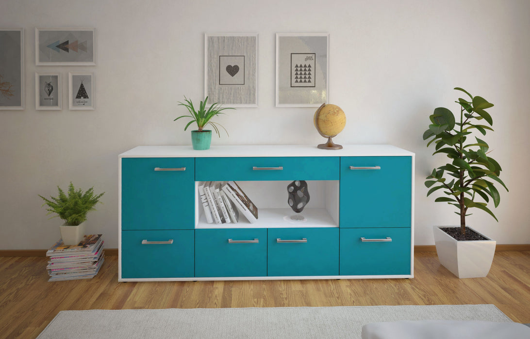 Sideboard ELSA, Tuerkis Studio (180x79x35cm) - Dekati GmbH