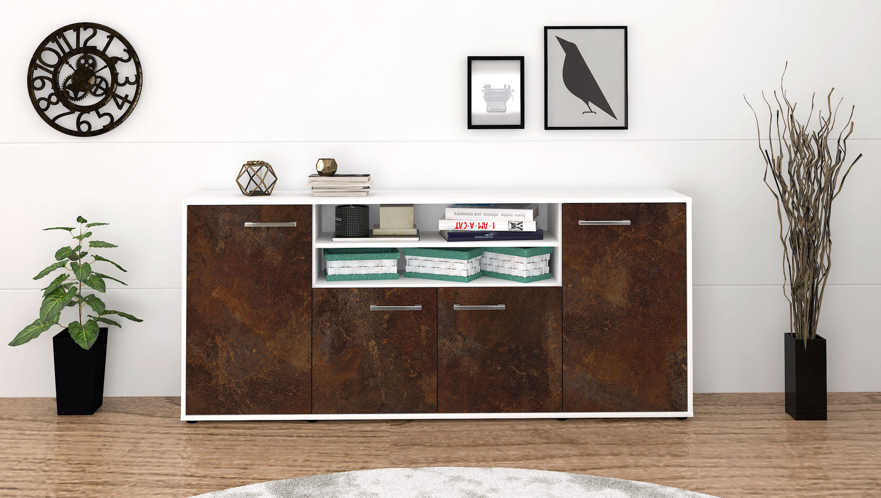 Sideboard Elsita, Rost Studio (180x79x35cm) - Dekati GmbH