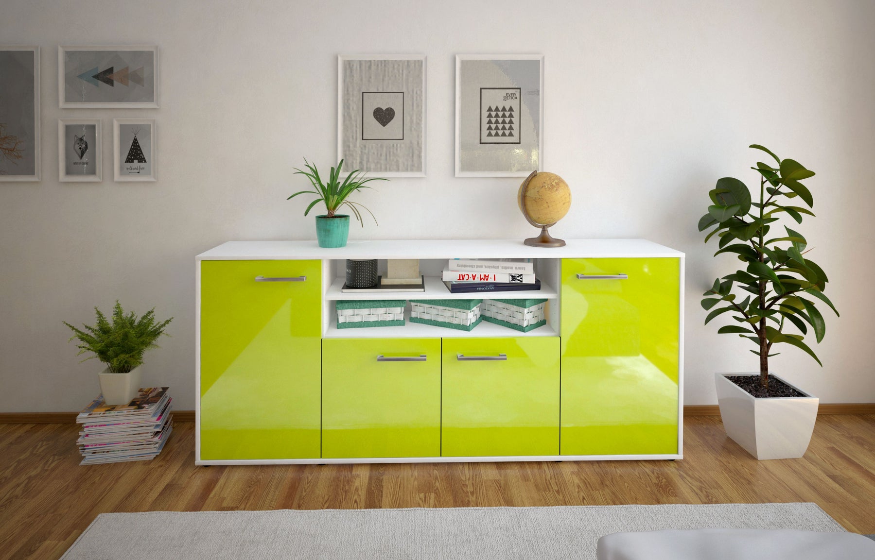 Sideboard Elsita, Gruen Studio (180x79x35cm) - Dekati GmbH