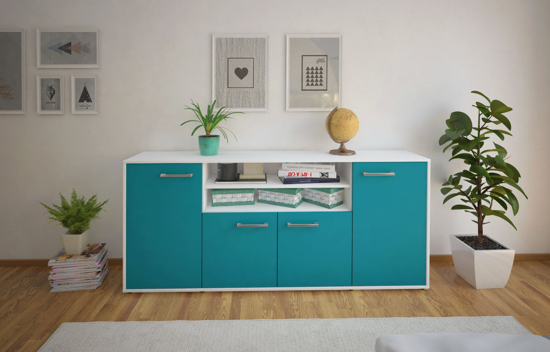 Sideboard Elsita, Tuerkis Studio (180x79x35cm) - Dekati GmbH