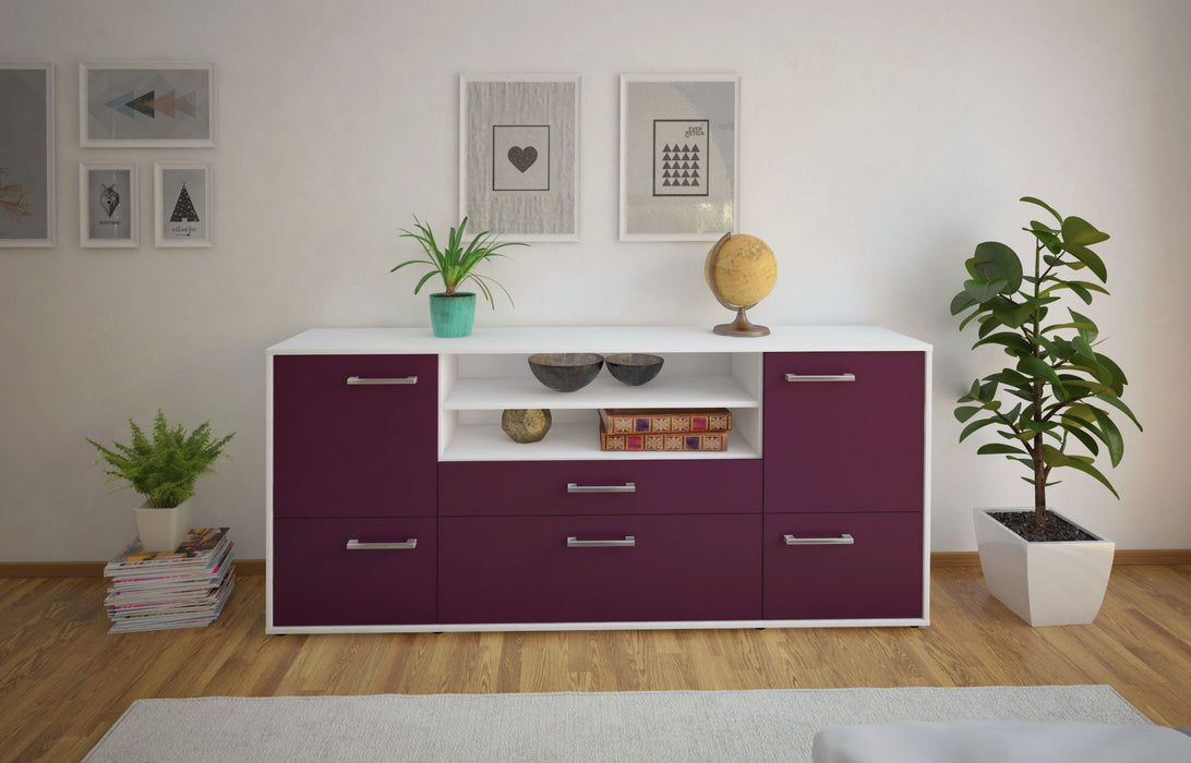 Sideboard Eluana, Lila Studio (180x79x35cm) - Dekati GmbH