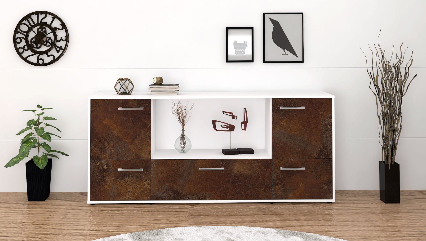 Sideboard Elvezia, Rost Studio (180x79x35cm) - Dekati GmbH