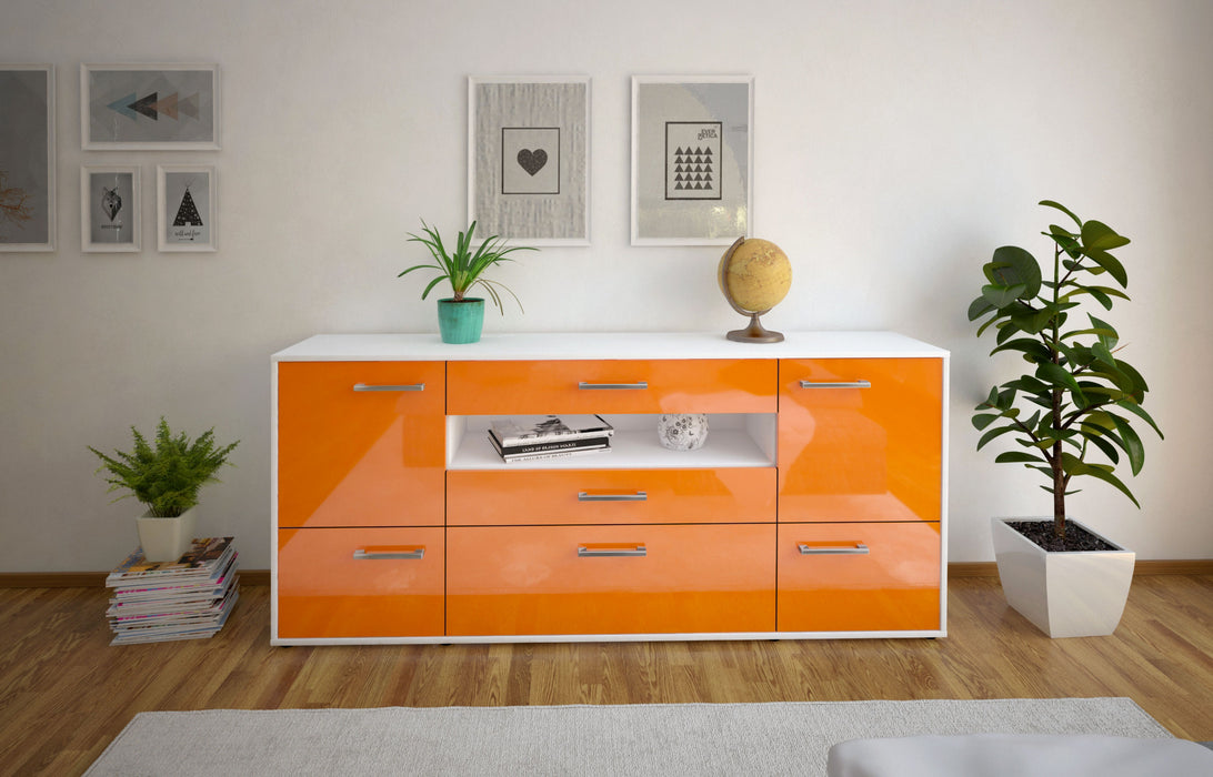 Sideboard Elvira, Orange Studio (180x79x35cm) - Dekati GmbH