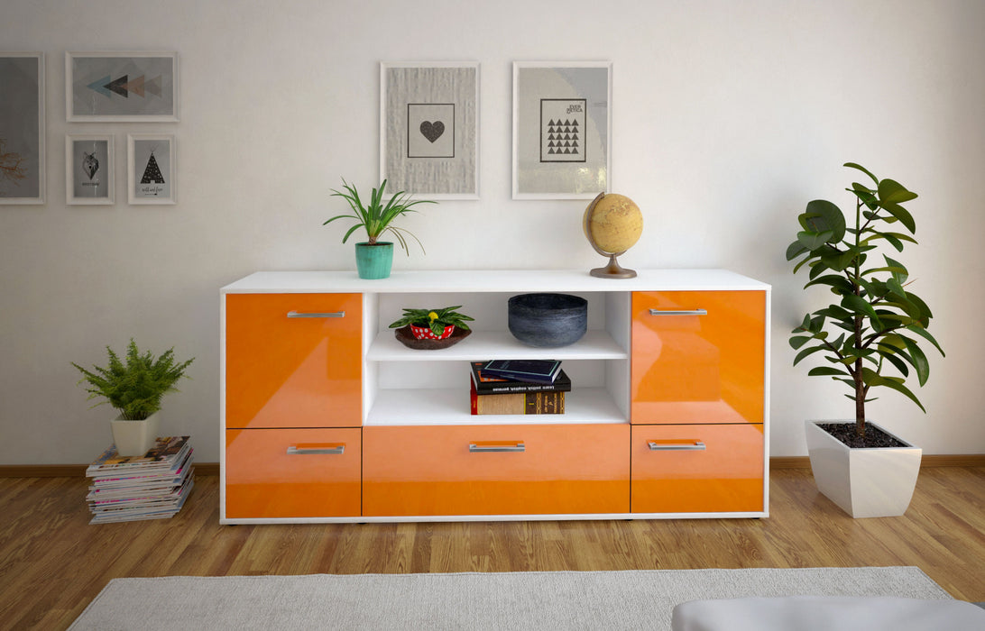 Sideboard Emanuela, Orange Studio (180x79x35cm) - Dekati GmbH