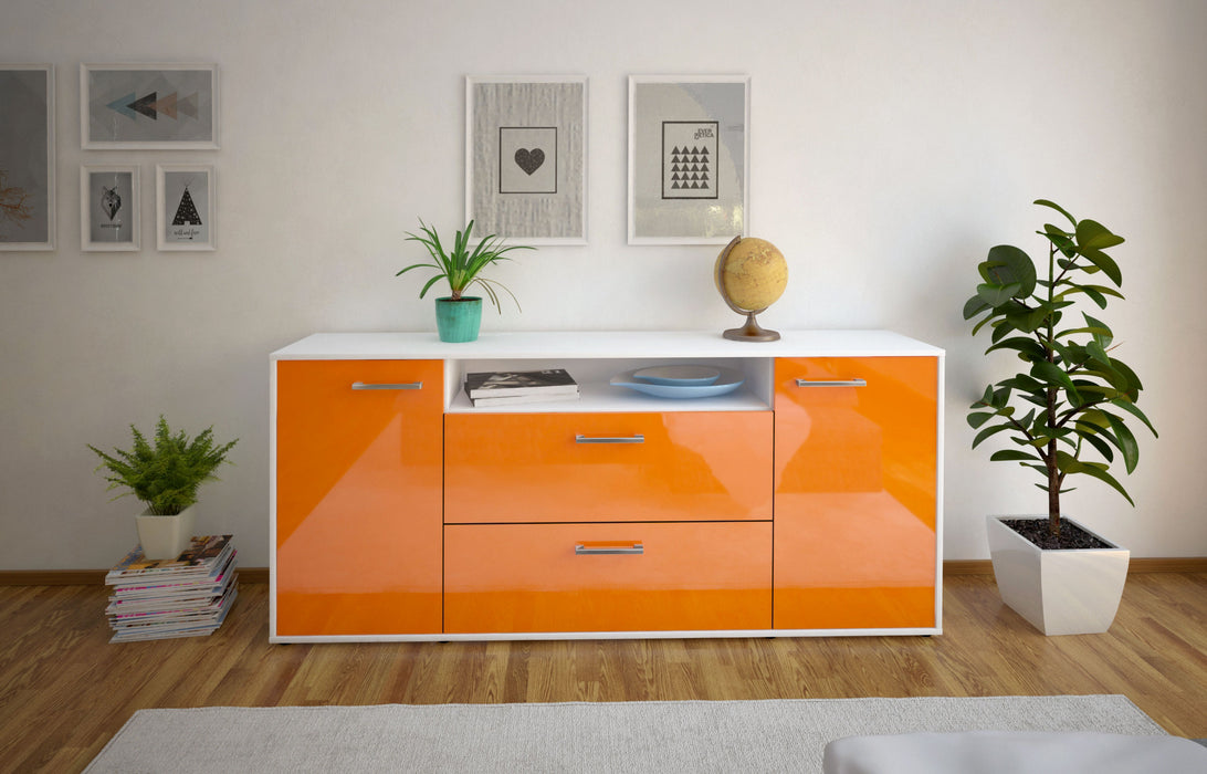 Sideboard Erina, Orange Studio (180x79x35cm) - Dekati GmbH