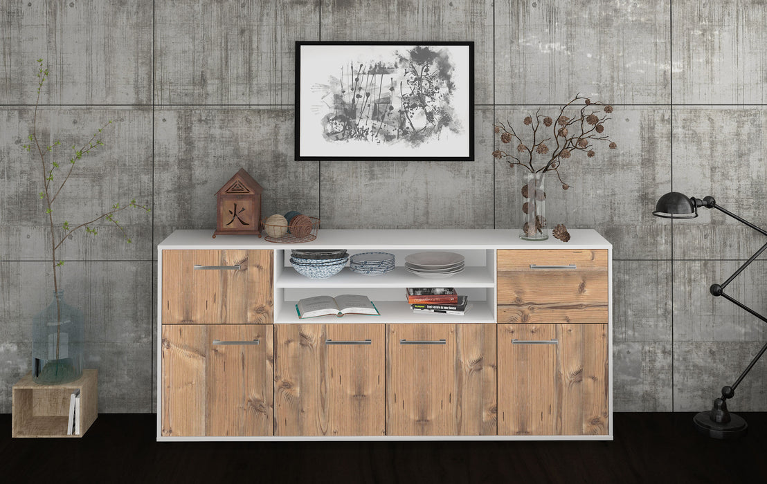 Sideboard Ermelina, Pinie Studio (180x79x35cm) - Dekati GmbH