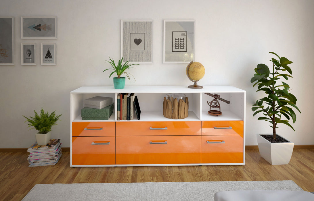 Sideboard Evelina, Orange Studio (180x79x35cm) - Dekati GmbH