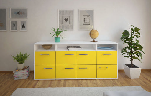 Sideboard Evita, Gelb Studio (180x79x35cm) - Dekati GmbH