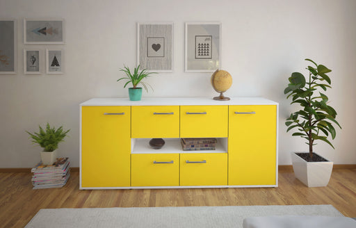 Sideboard Farina, Gelb Studio (180x79x35cm) - Dekati GmbH