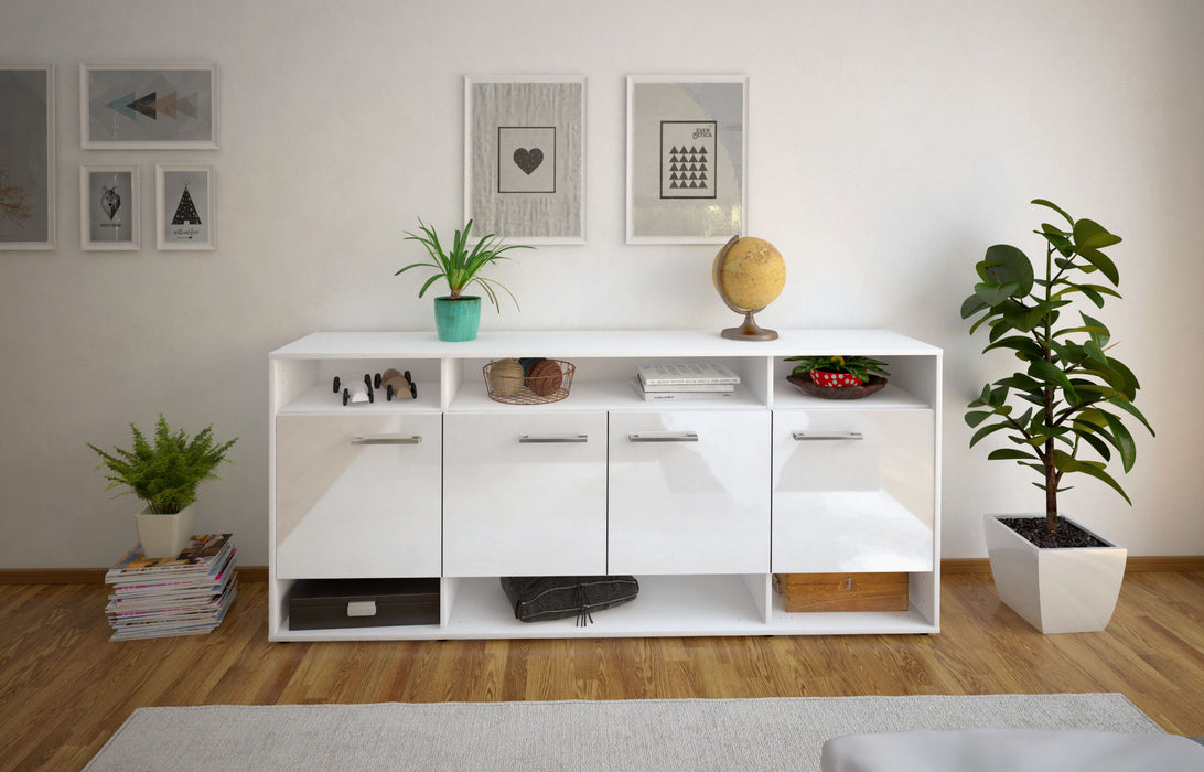 Sideboard Felia, Weiß Studio (180x79x35cm) - Dekati GmbH