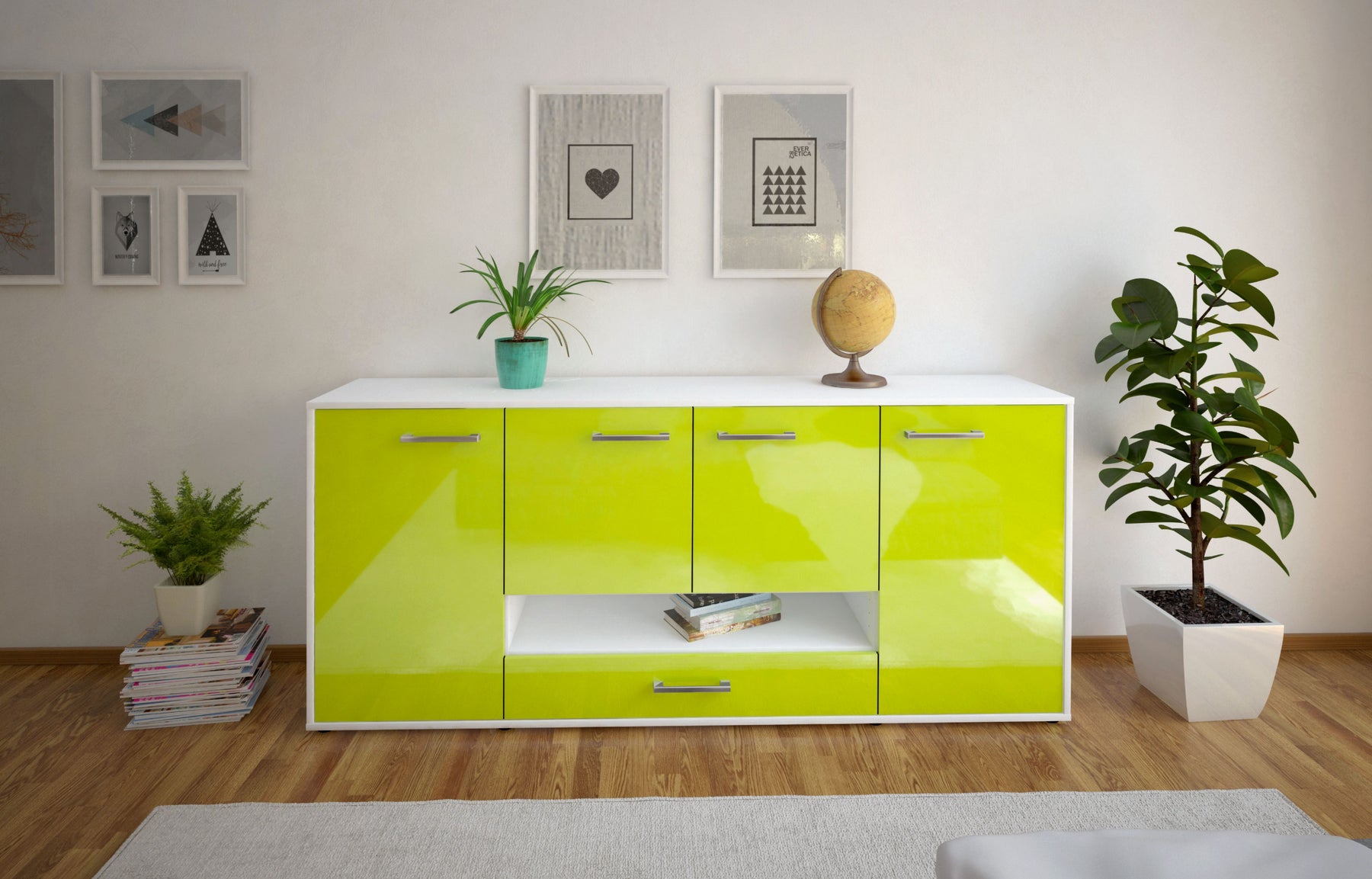 Sideboard Felicitas, Gruen Studio (180x79x35cm) - Dekati GmbH