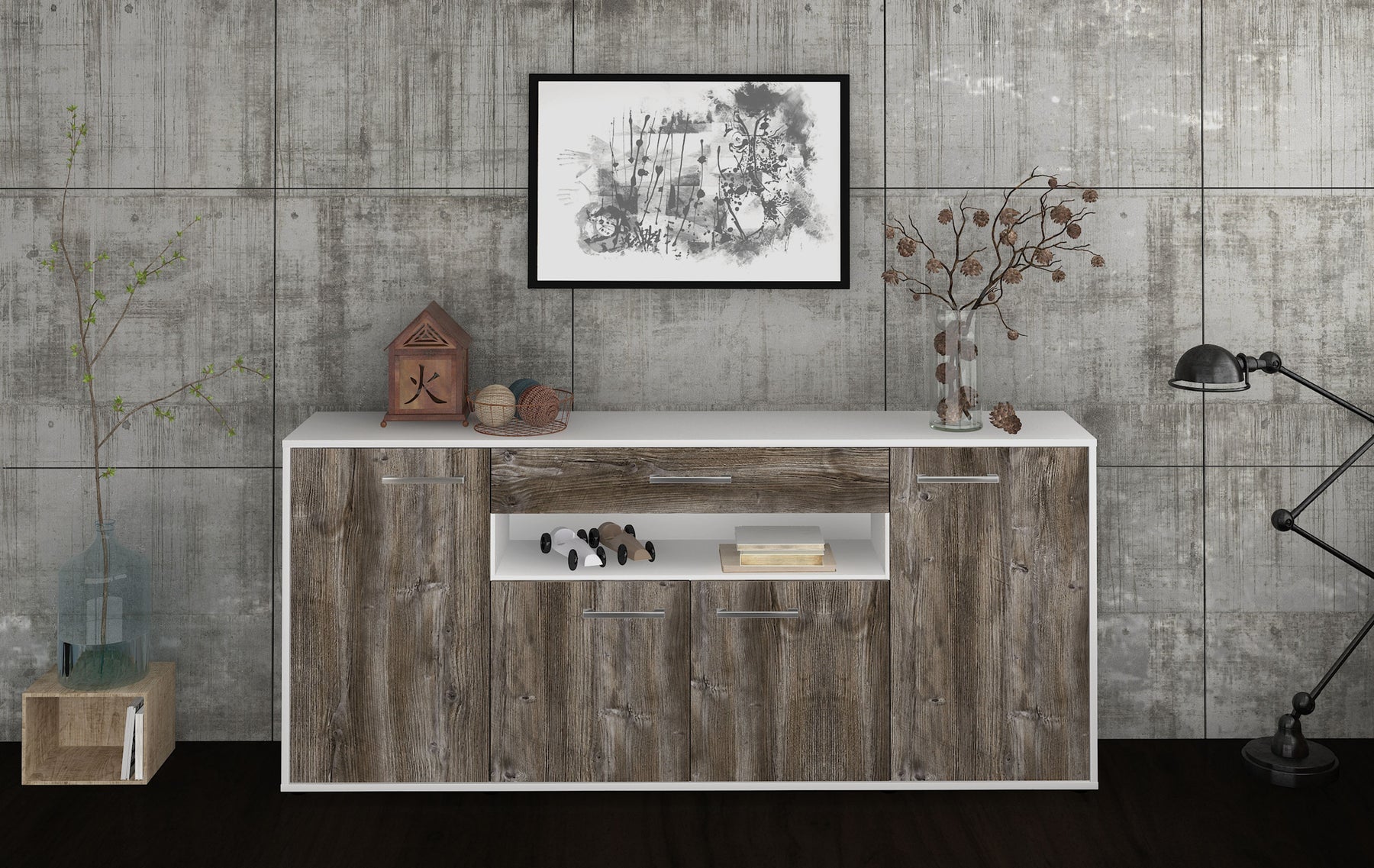 Sideboard Fiorella, Treibholz Studio (180x79x35cm) - Dekati GmbH