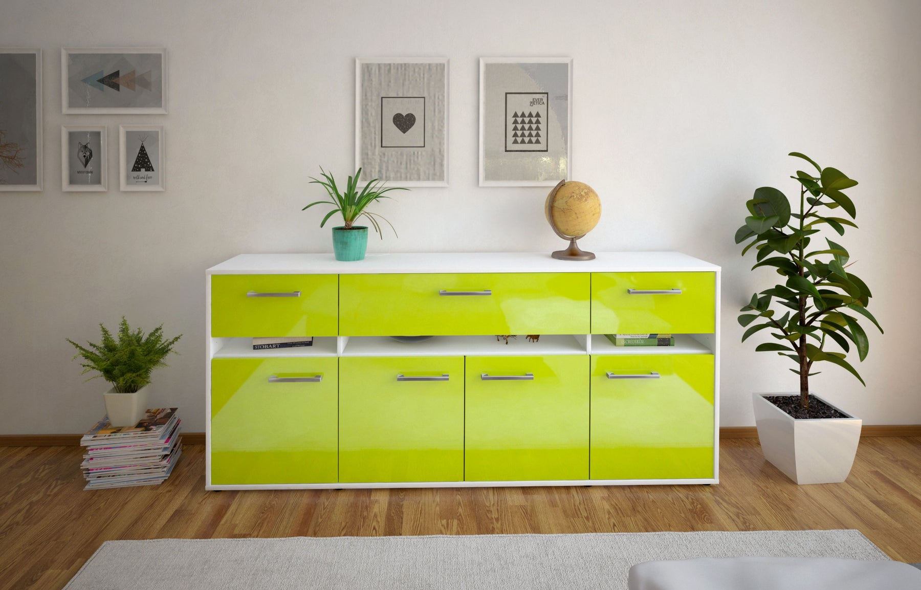 Sideboard Flora, Gruen Studio (180x79x35cm) - Dekati GmbH