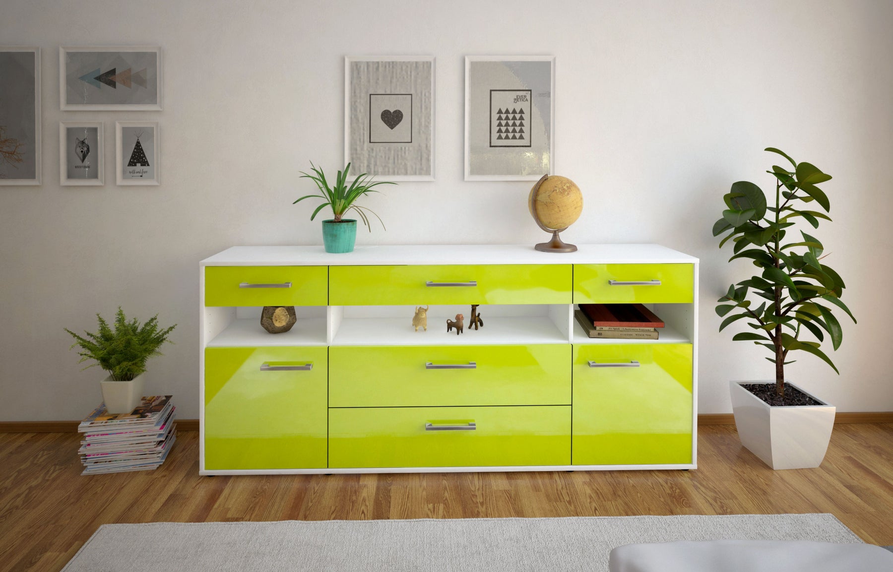 Sideboard Floria, Gruen Studio (180x79x35cm) - Dekati GmbH