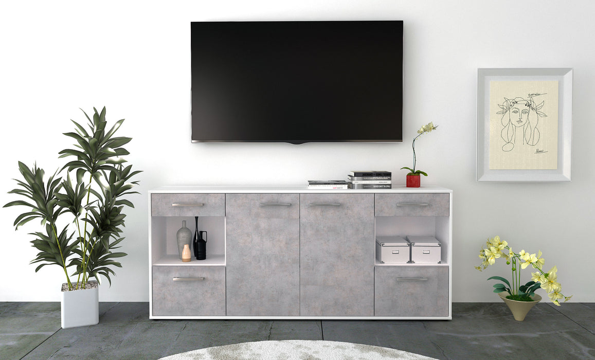 Sideboard Gabriella, Beton Studio (180x79x35cm) - Dekati GmbH