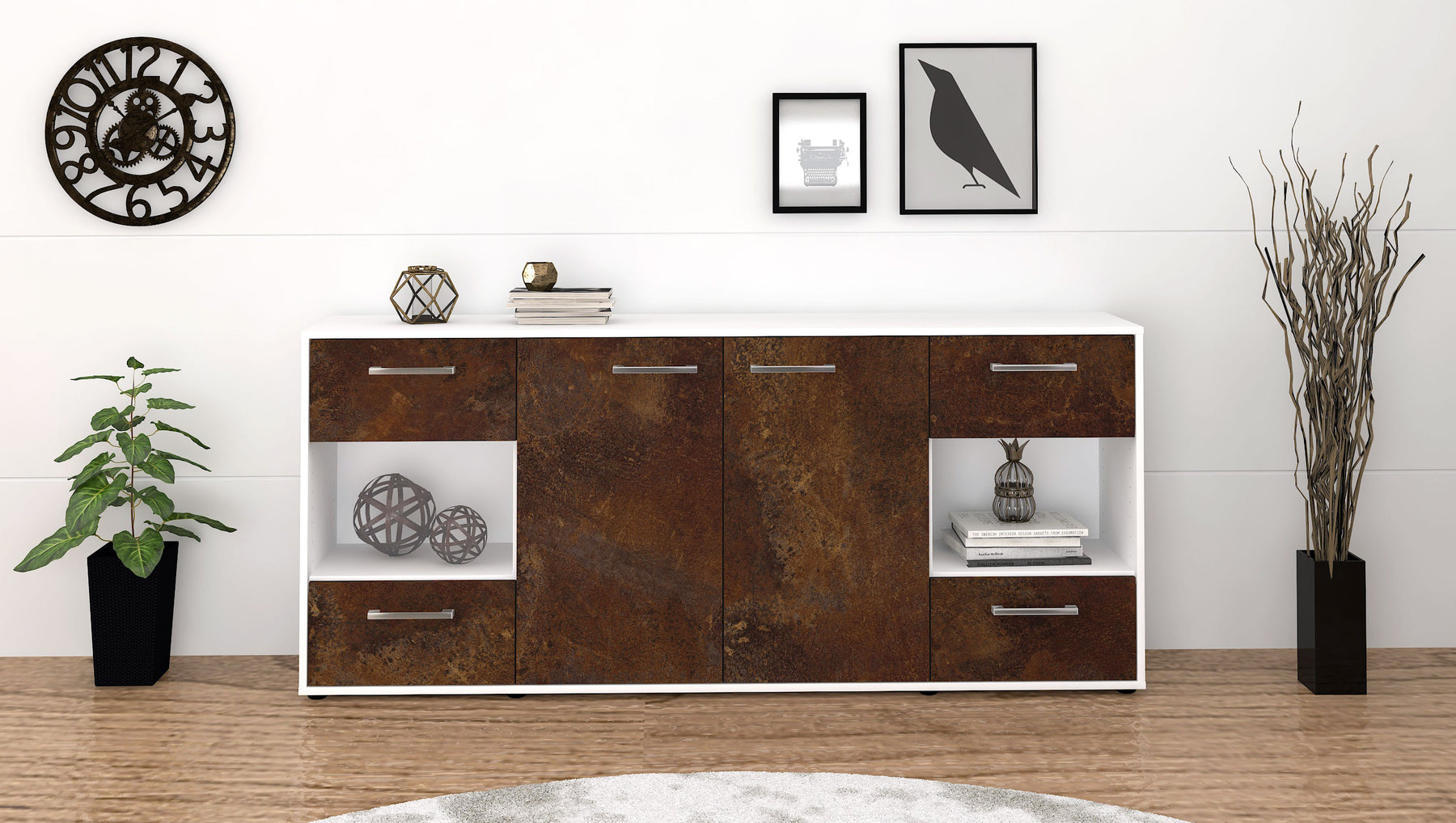 Sideboard Gaia, Rost Studio (180x79x35cm) - Dekati GmbH