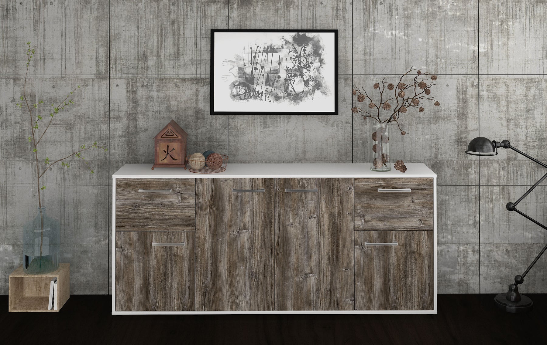 Sideboard Gemma, Treibholz Studio (180x79x35cm) - Dekati GmbH