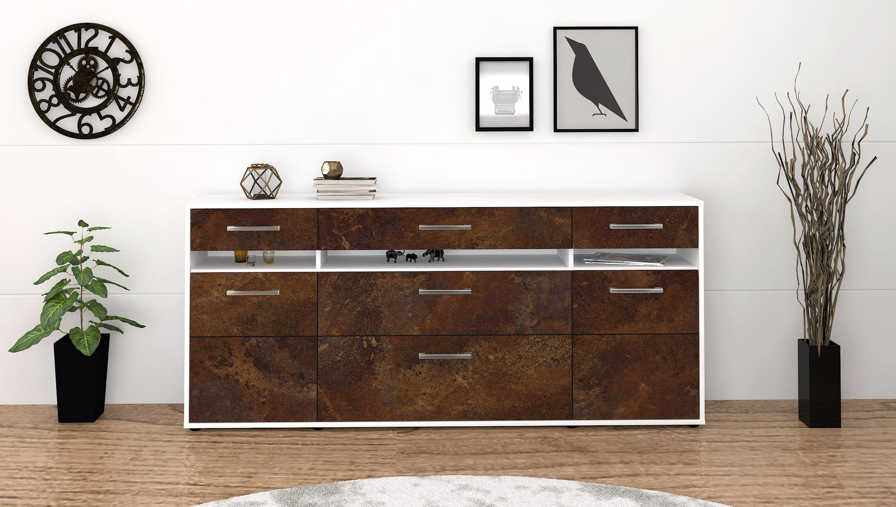 Sideboard Giada, Rost Studio (180x79x35cm) - Dekati GmbH