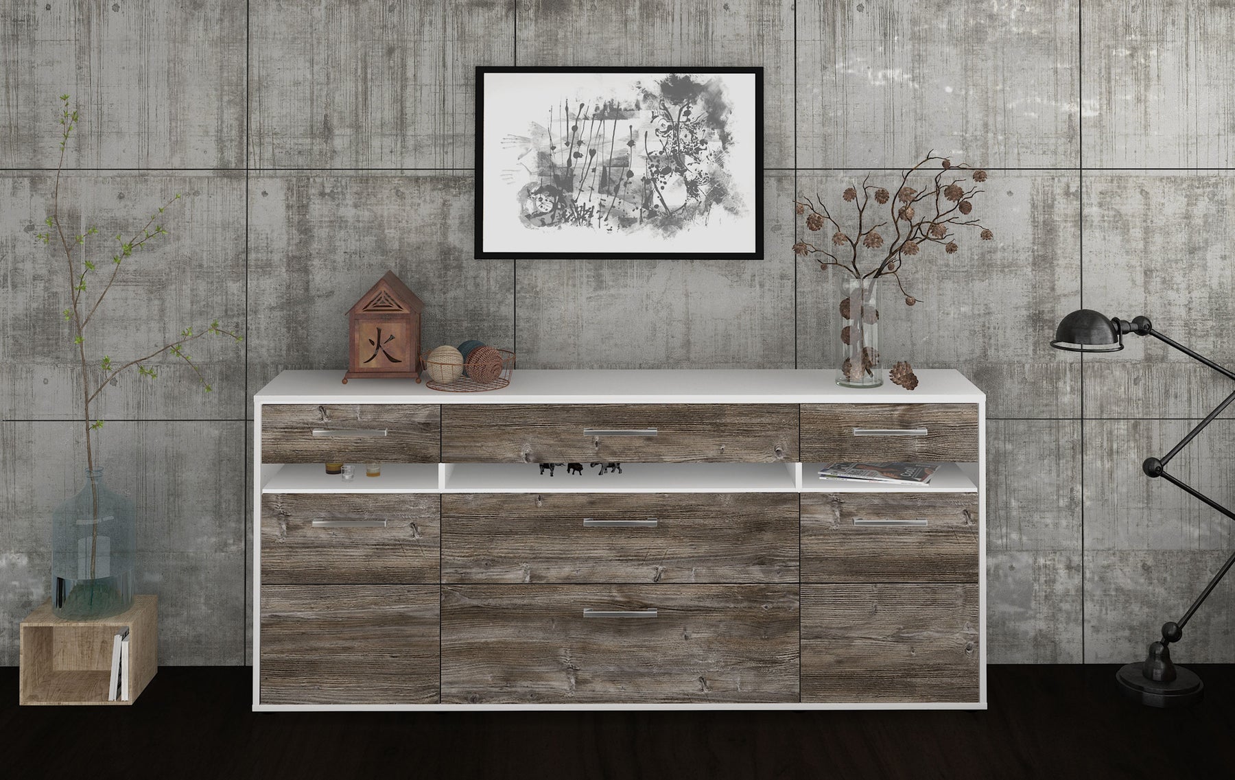 Sideboard Giada, Treibholz Studio (180x79x35cm) - Dekati GmbH