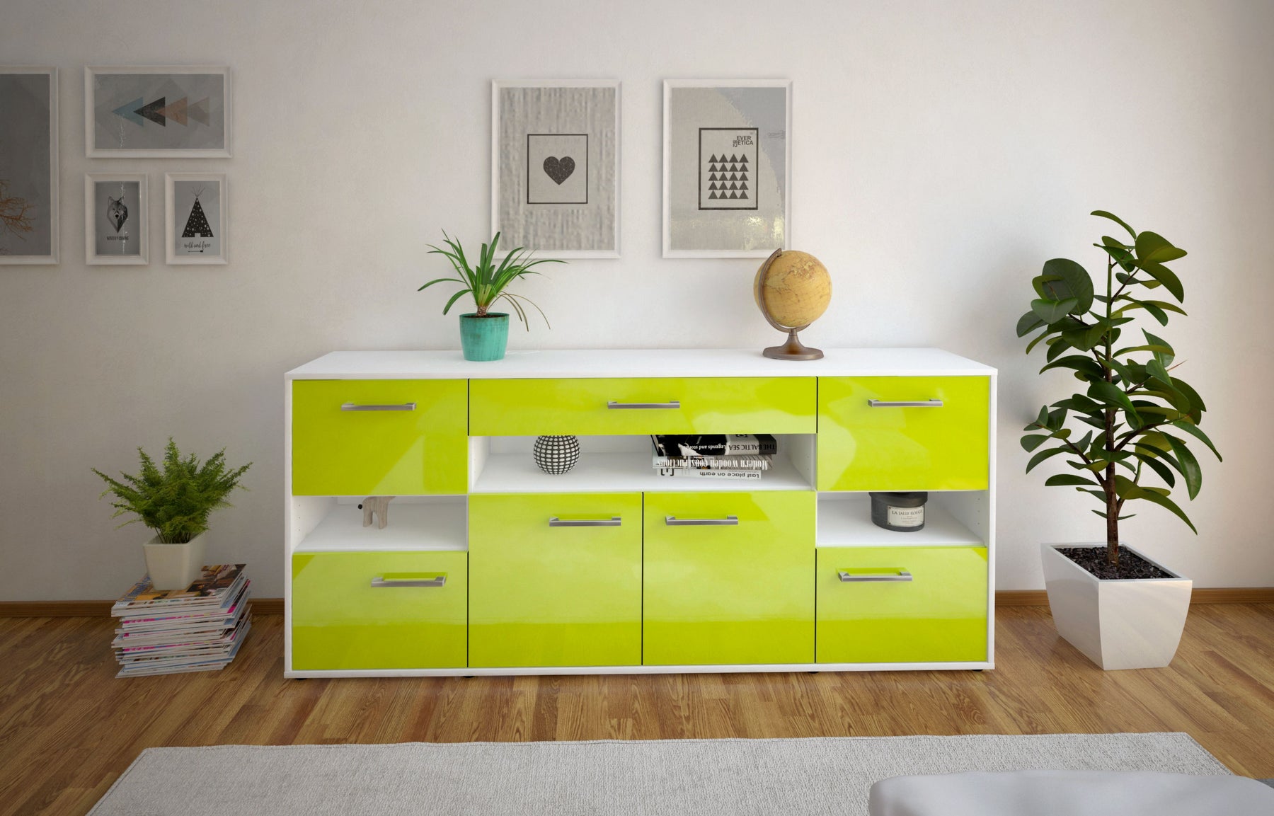 Sideboard Ginevra, Gruen Studio (180x79x35cm) - Dekati GmbH