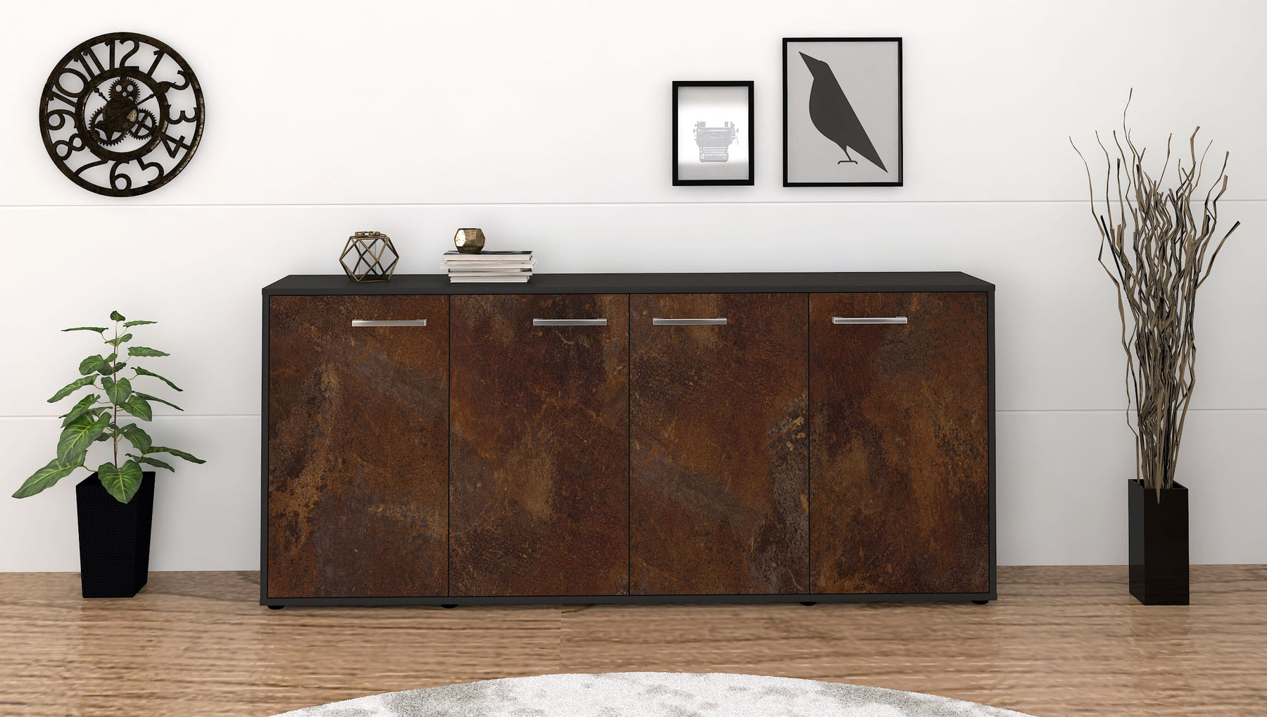 Sideboard Elana, Rost Studio (180x79x35cm) - Dekati GmbH