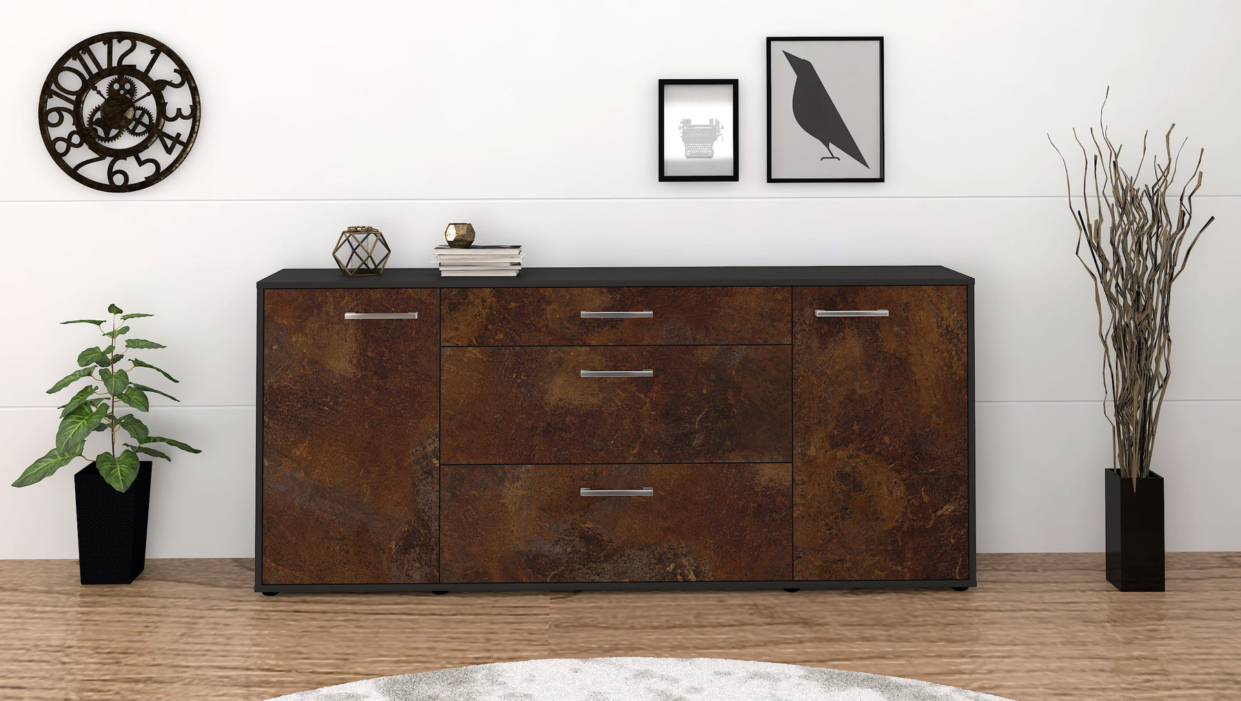 Sideboard Eleonora, Rost Studio (180x79x35cm) - Dekati GmbH