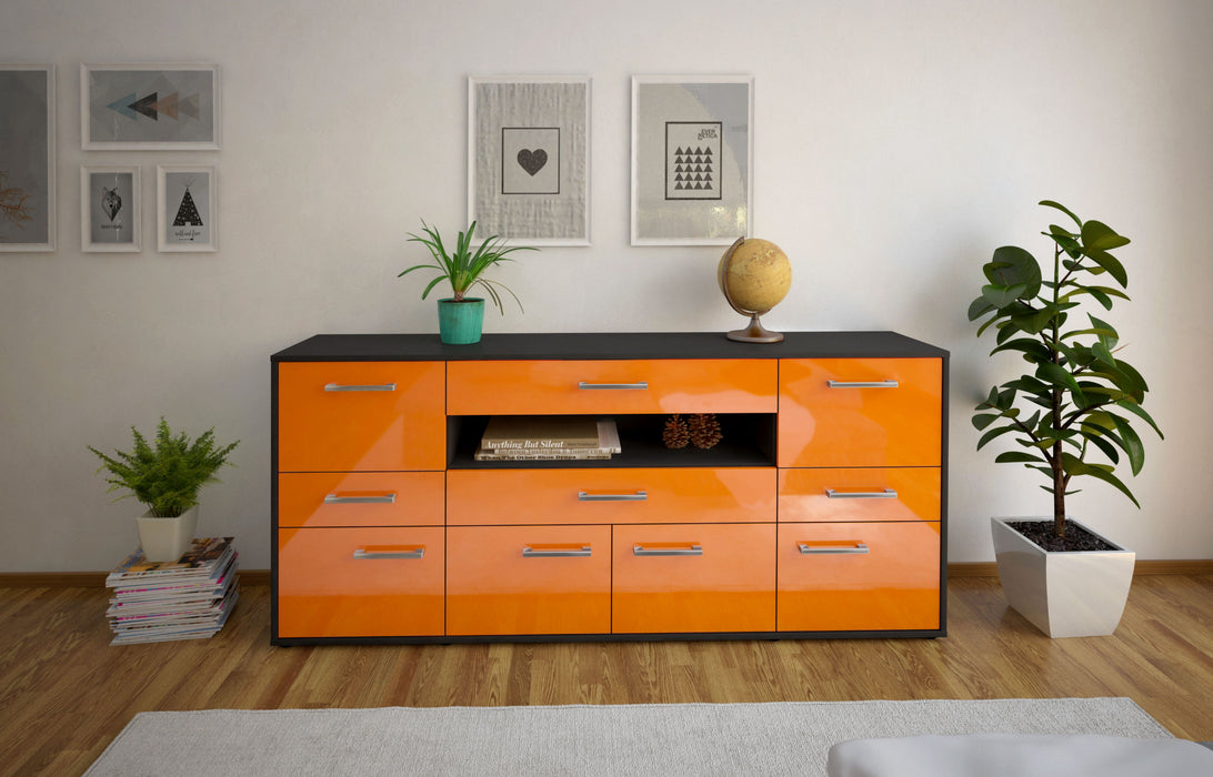 Sideboard Emerelda, Orange Studio (180x79x35cm) - Dekati GmbH