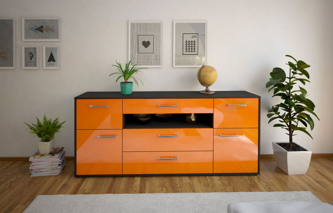 Sideboard Emma, Orange Studio (180x79x35cm) - Dekati GmbH