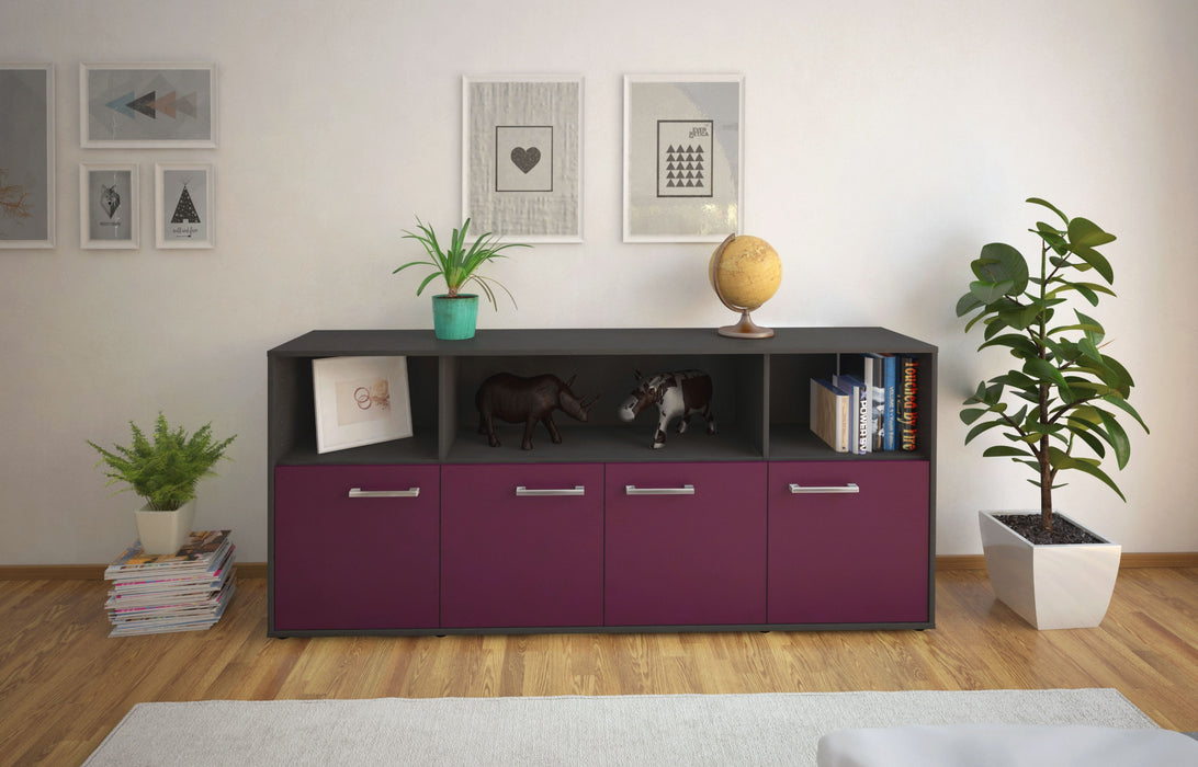 Sideboard Enrica, Lila Studio (180x79x35cm) - Dekati GmbH