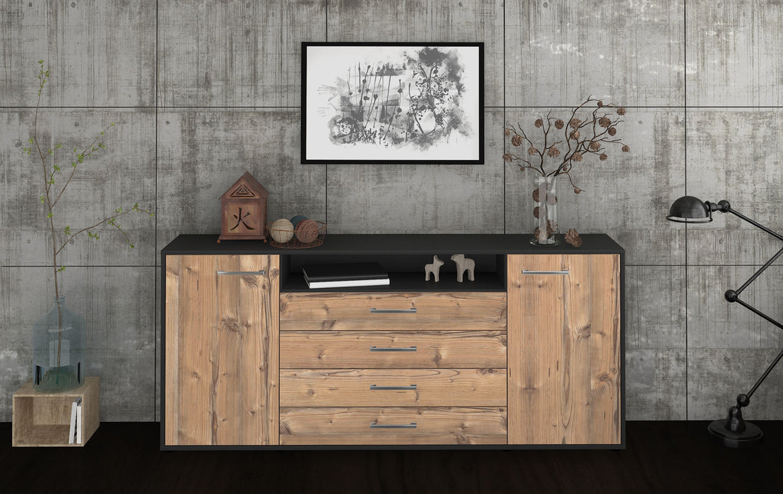 Sideboard Enzo, Pinie Studio (180x79x35cm) - Dekati GmbH