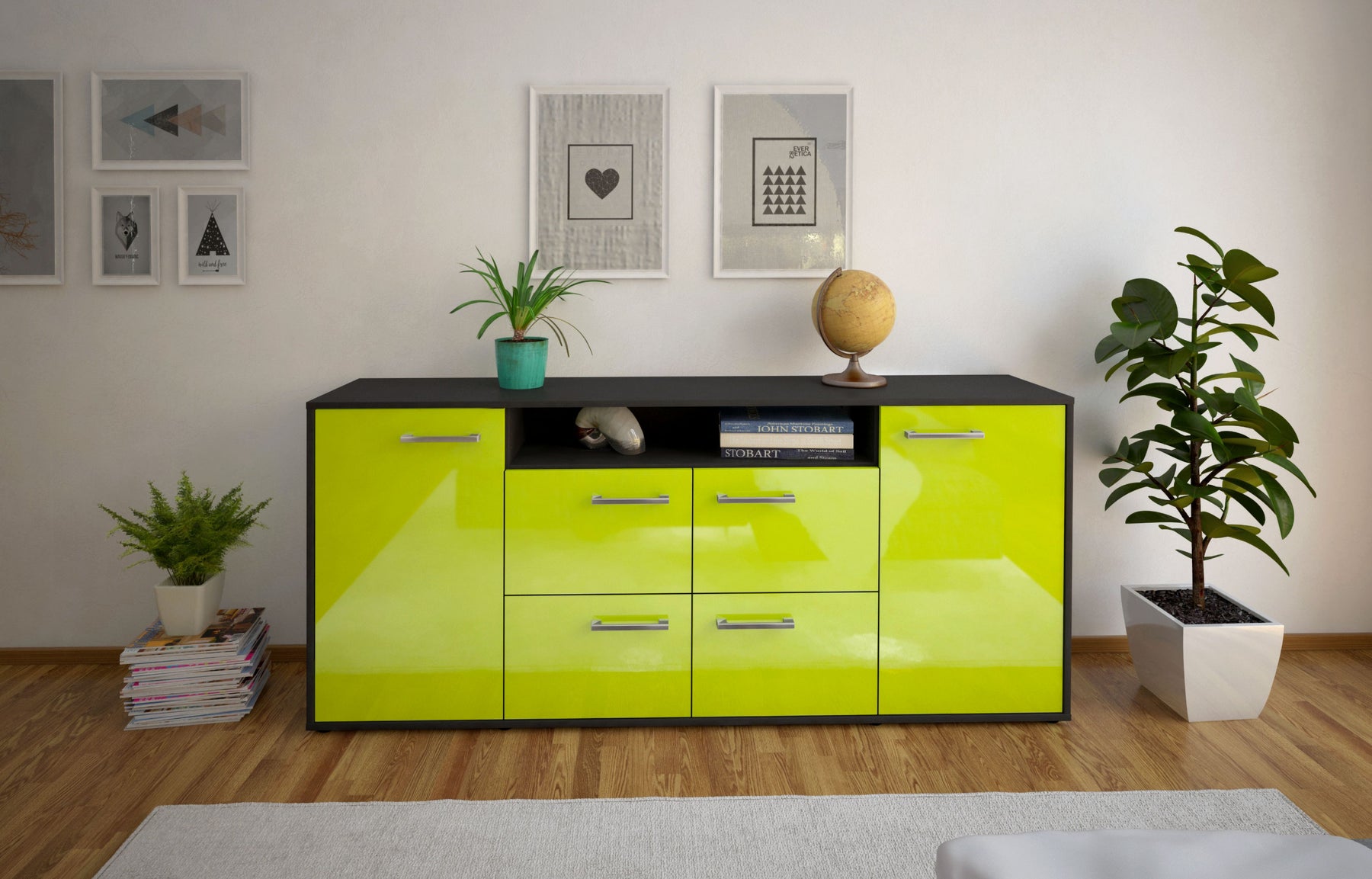 Sideboard Ephenia, Gruen Studio (180x79x35cm) - Dekati GmbH