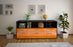 Sideboard Estella, Orange Studio (180x79x35cm) - Dekati GmbH