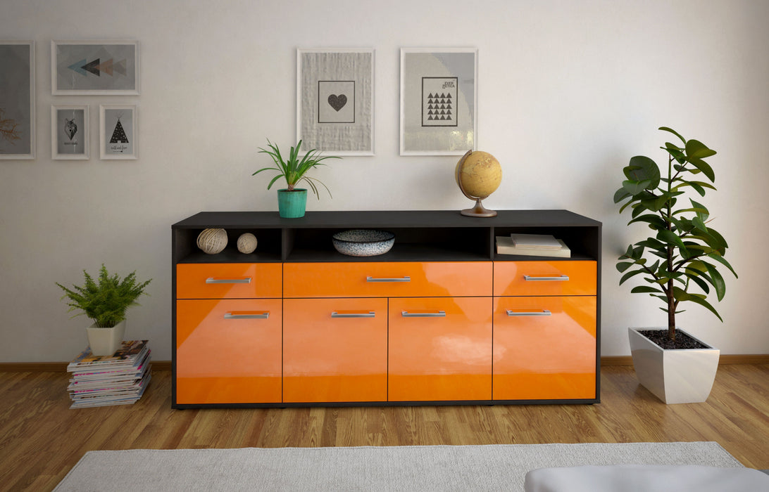 Sideboard Ezia, Orange Studio (180x79x35cm) - Dekati GmbH