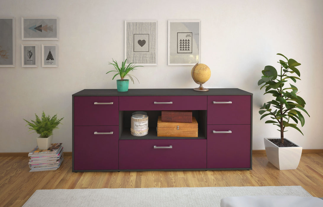 Sideboard Fabiola, Lila Studio (180x79x35cm) - Dekati GmbH