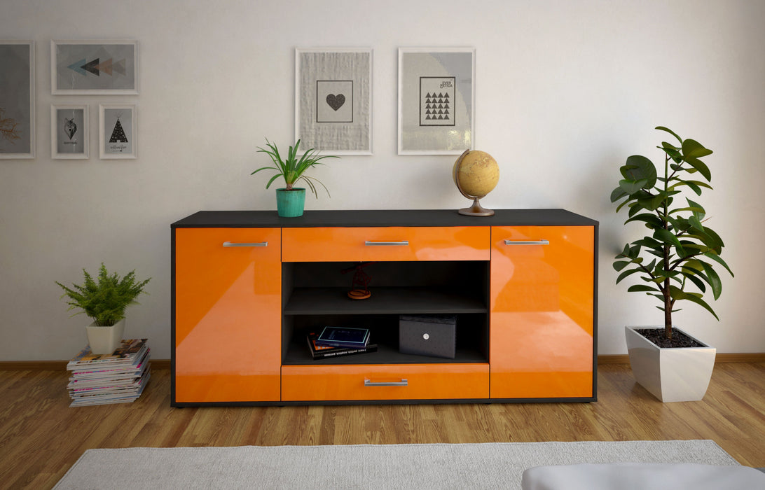 Sideboard Feli, Orange Studio (180x79x35cm) - Dekati GmbH