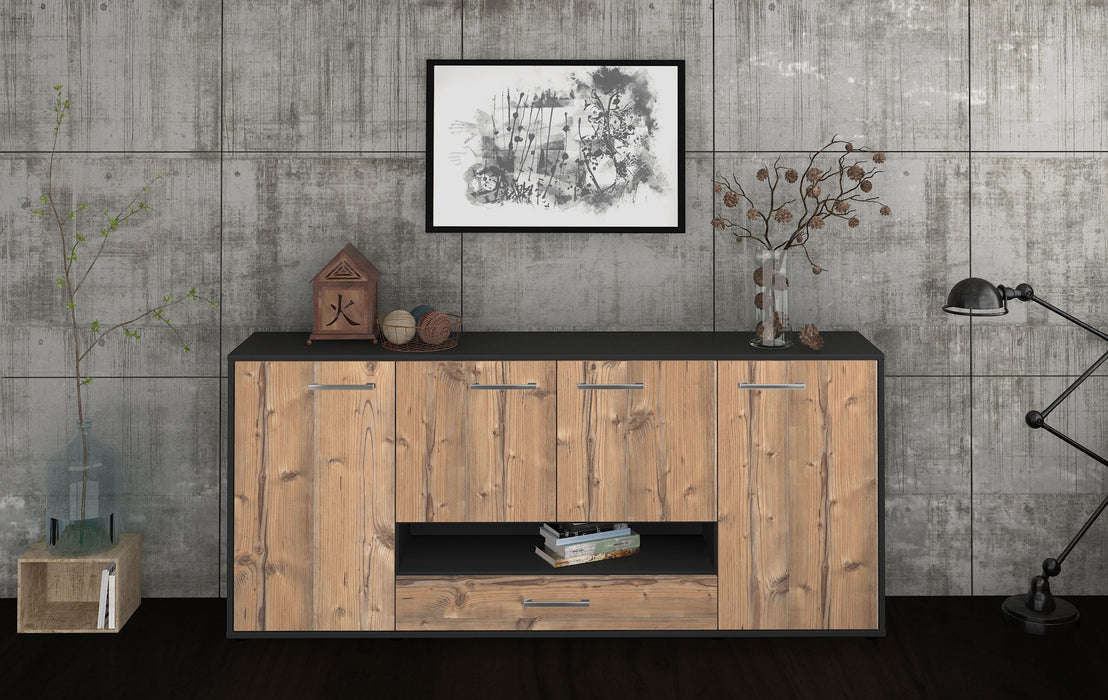 Sideboard Felicitas, Pinie Studio (180x79x35cm) - Dekati GmbH