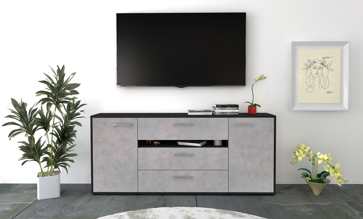 Sideboard Fernanda, Beton Studio (180x79x35cm) - Dekati GmbH