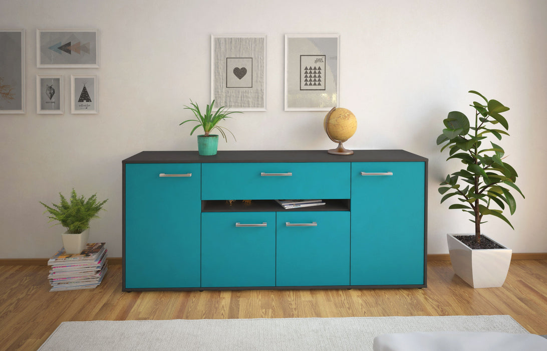 Sideboard Flavia, Tuerkis Studio (180x79x35cm) - Dekati GmbH