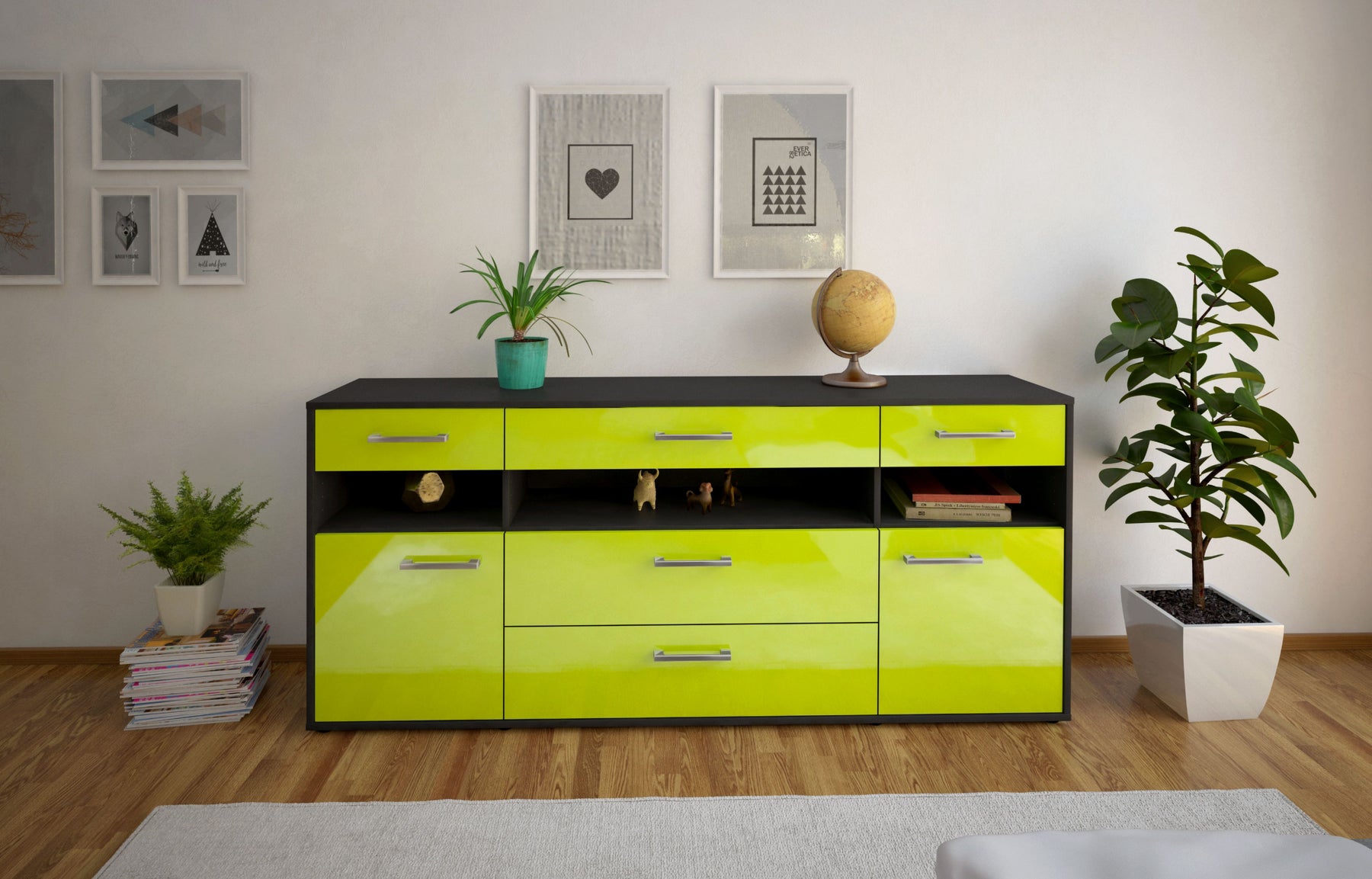 Sideboard Floria, Gruen Studio (180x79x35cm) - Dekati GmbH