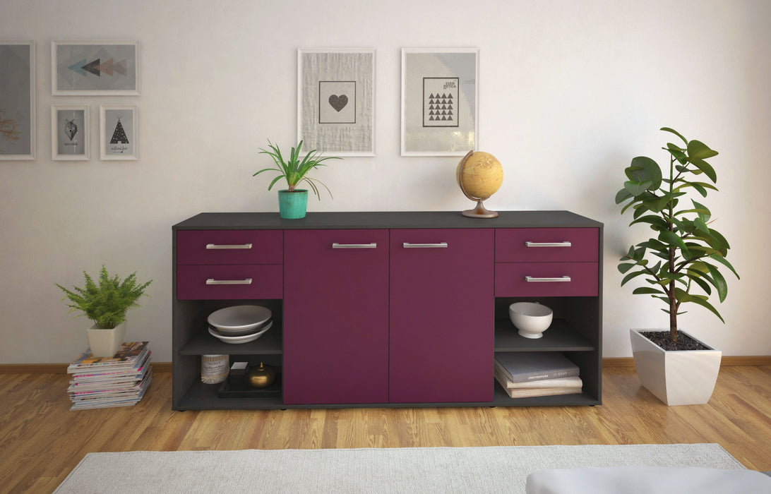 Sideboard Franka, Lila Studio (180x79x35cm) - Dekati GmbH