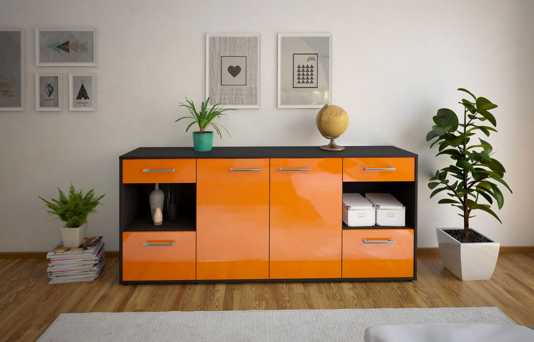 Sideboard Gabriella, Orange Studio (180x79x35cm) - Dekati GmbH