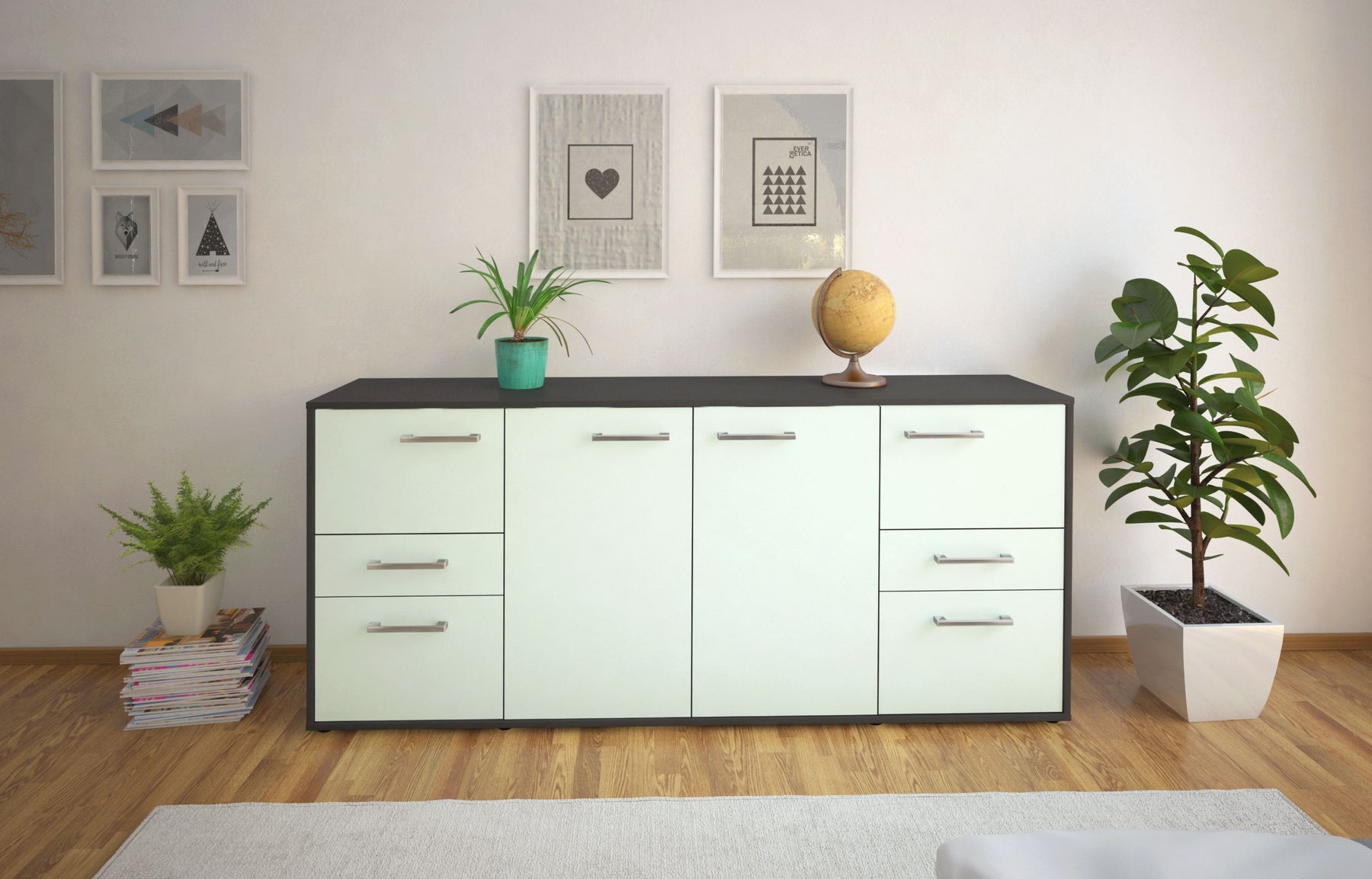 Sideboard Gemma, Mint Studio (180x79x35cm) - Dekati GmbH