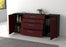Sideboard Elettra, Bordeaux Offen (180x79x35cm) - Dekati GmbH