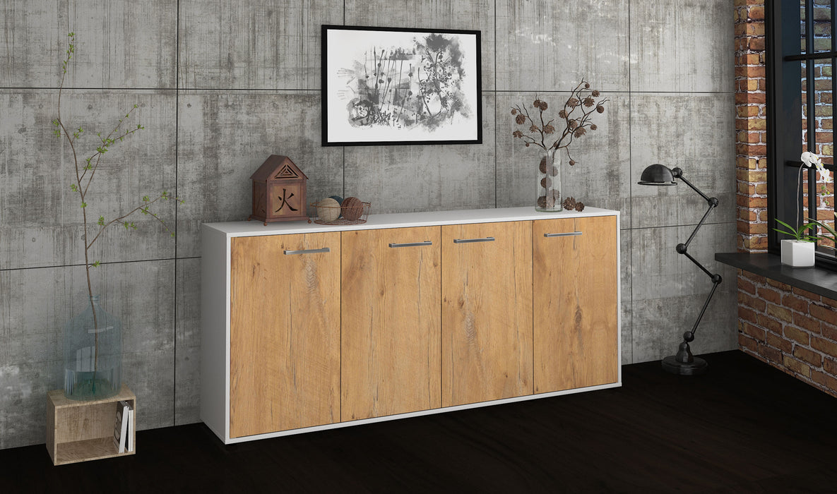 Sideboard Elana, Eiche Front (180x79x35cm) - Dekati GmbH