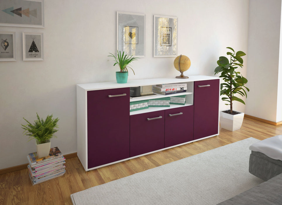 Sideboard Elsita, Lila Front (180x79x35cm) - Dekati GmbH