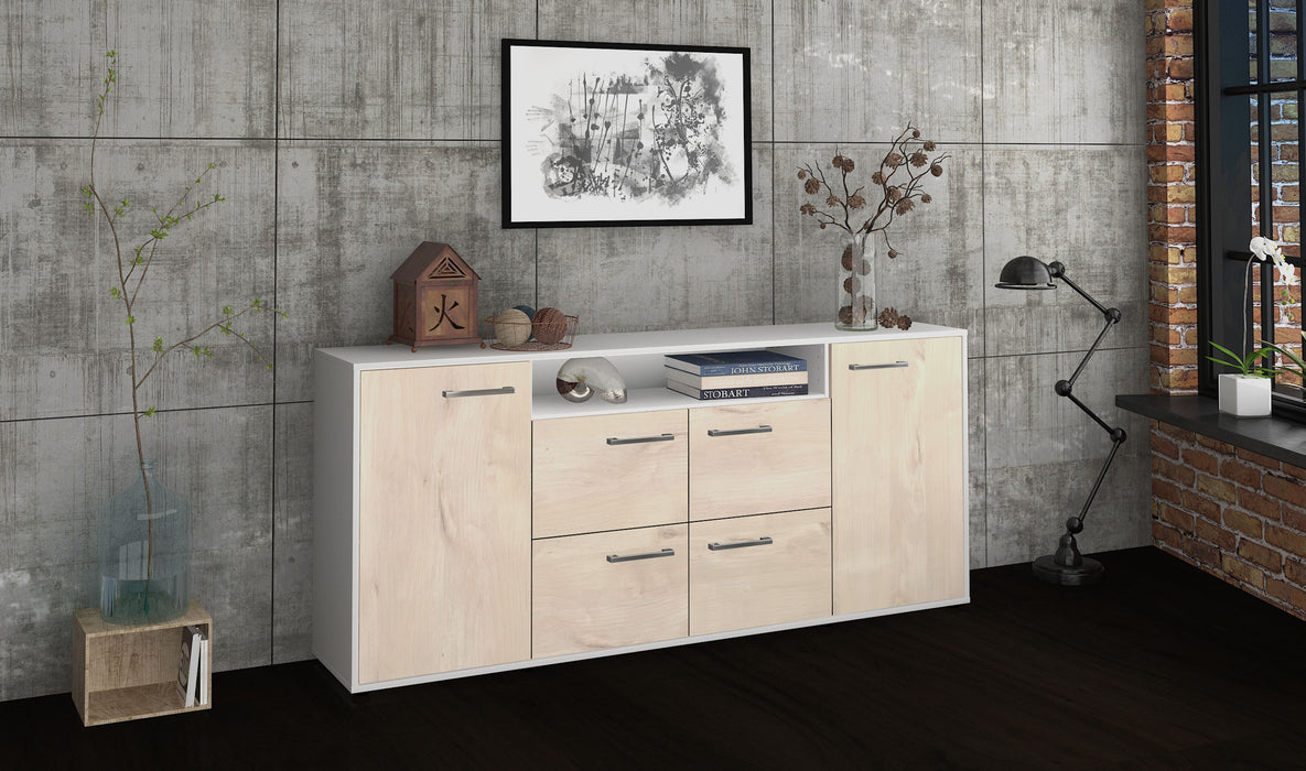 Sideboard Ephenia, Zeder Front (180x79x35cm) - Dekati GmbH