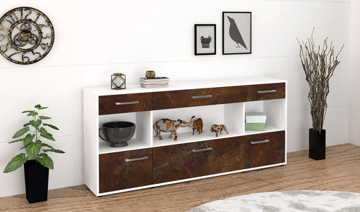 Sideboard Fabiana, Rost Front (180x79x35cm) - Dekati GmbH